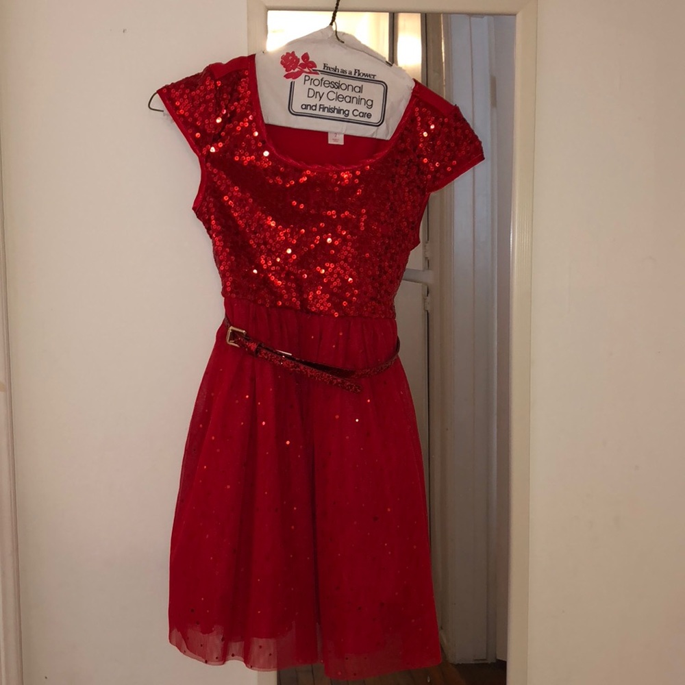 Kids glittery dress